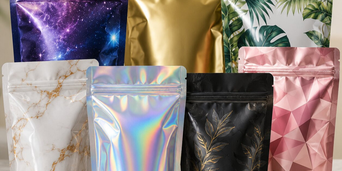 Buy Custom Mylar Bags for Durable and Professional Product Packaging